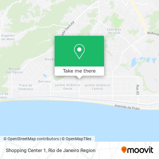 Shopping Center 1 map