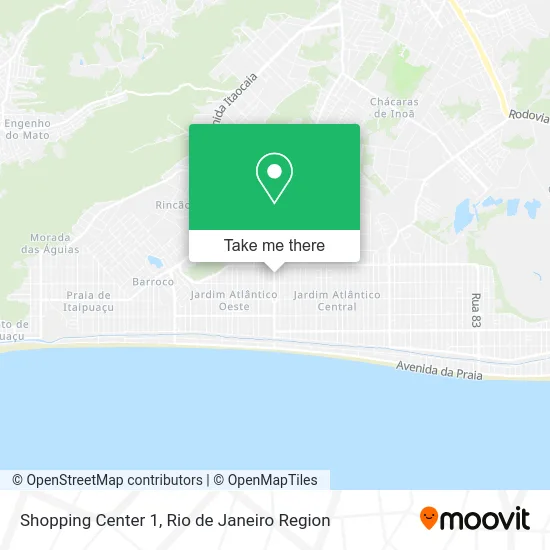 Shopping Center 1 map