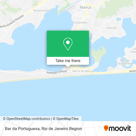 Bar da Portuguesa map