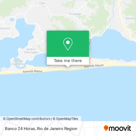 Banco 24 Horas map
