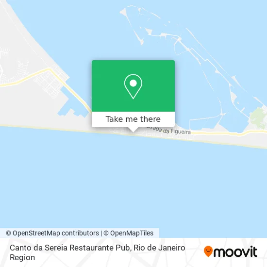Canto da Sereia Restaurante Pub map