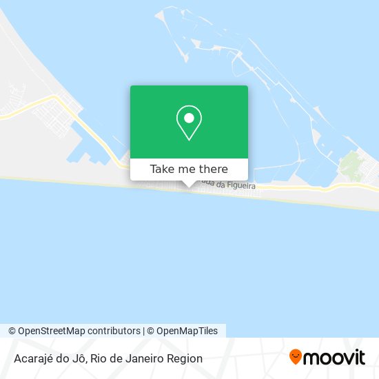 Acarajé do Jô map