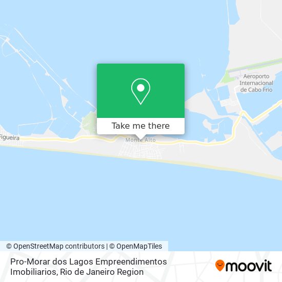 Pro-Morar dos Lagos Empreendimentos Imobiliarios map