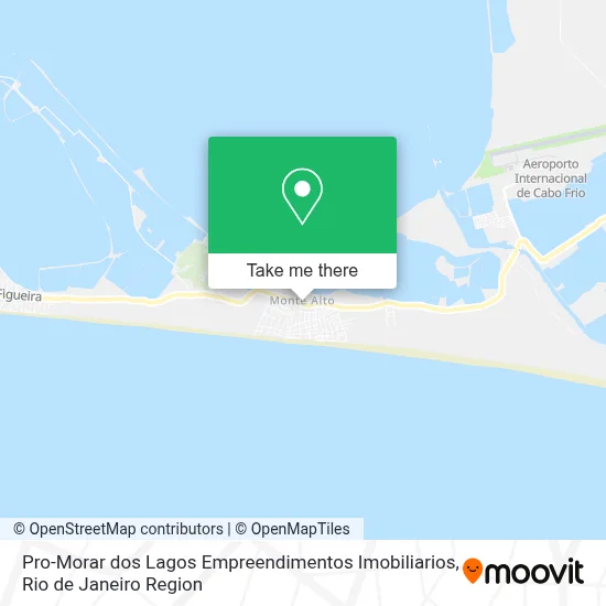 Pro-Morar dos Lagos Empreendimentos Imobiliarios map
