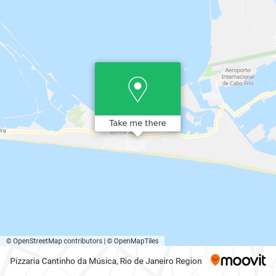 Pizzaria Cantinho da Música map