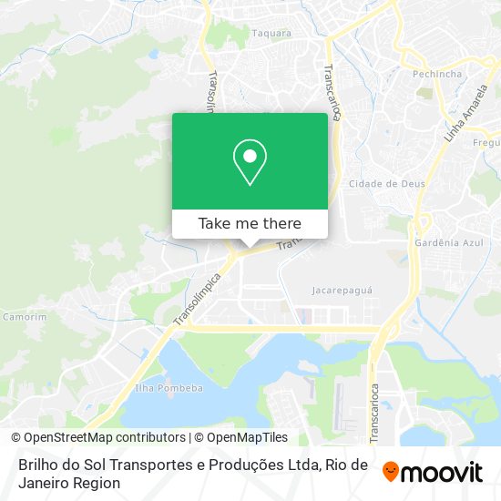 Brilho do Sol Transportes e Produções Ltda map