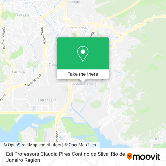 Edi Professora Claudia Pires Contino da Silva map