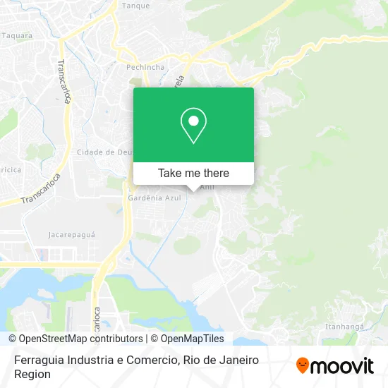 Ferraguia Industria e Comercio map