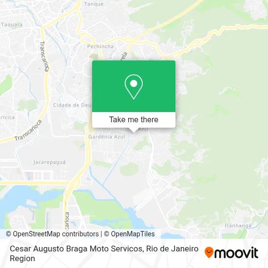 Cesar Augusto Braga Moto Servicos map
