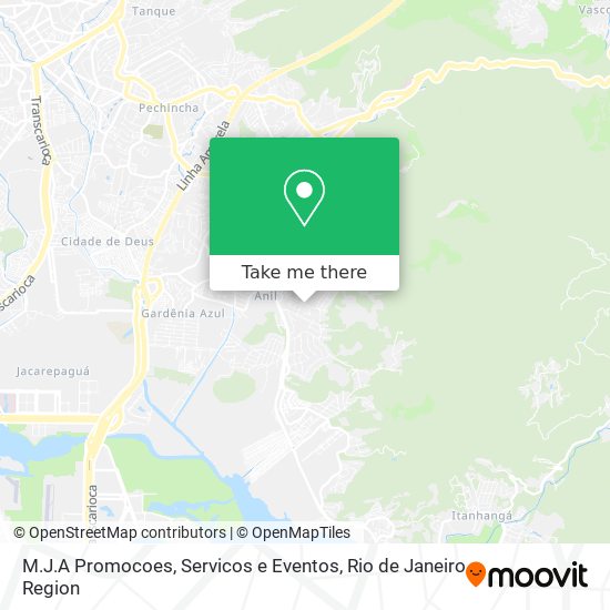 M.J.A Promocoes, Servicos e Eventos map