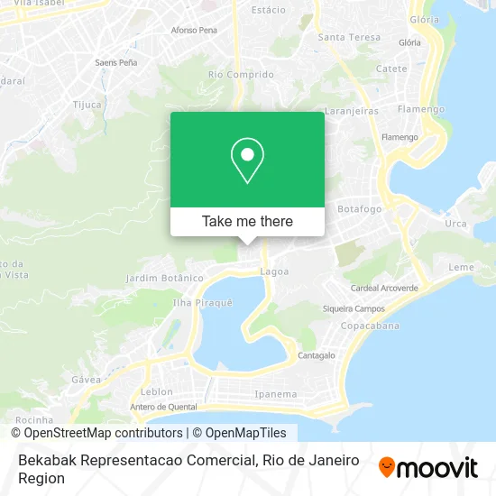Bekabak Representacao Comercial map