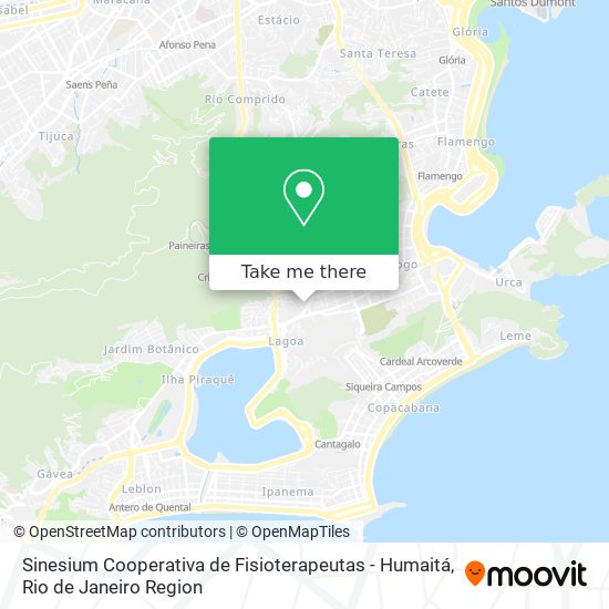 Sinesium Cooperativa de Fisioterapeutas - Humaitá map