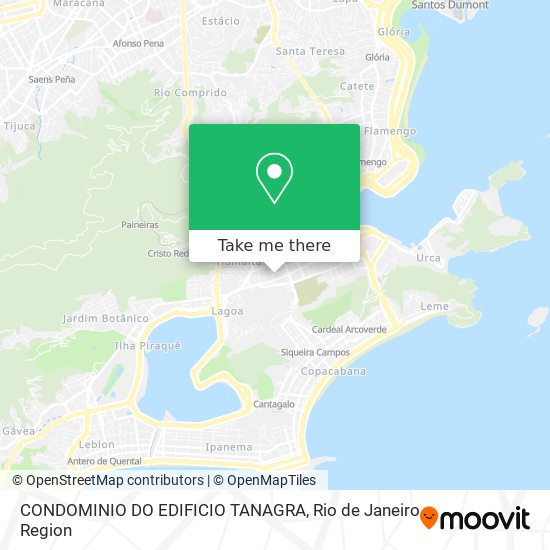 CONDOMINIO DO EDIFICIO TANAGRA map