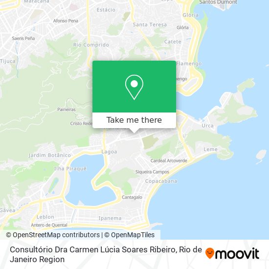 Consultório Dra Carmen Lúcia Soares Ribeiro map