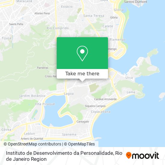 Instítuto de Desenvolvimento da Personalidade map