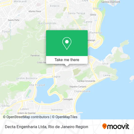 Decta Engenharia Ltda map