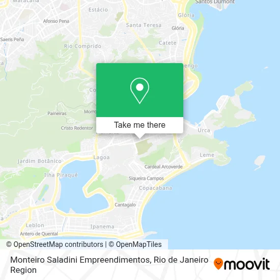 Monteiro Saladini Empreendimentos map