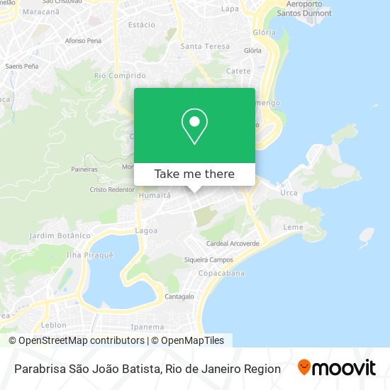 Parabrisa São João Batista map