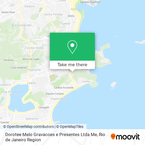 Dorotee Melo Gravacoes e Presentes Ltda Me map