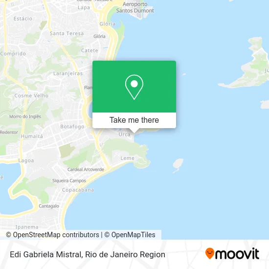 Edi Gabriela Mistral map