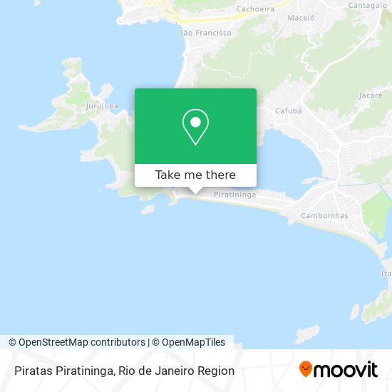 Piratas Piratininga map