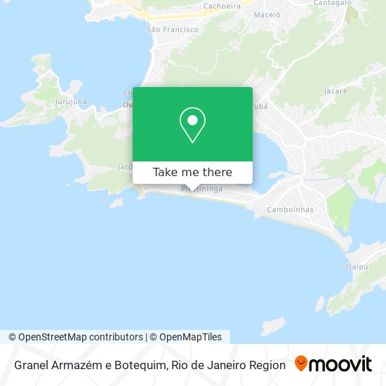 Granel Armazém e Botequim map