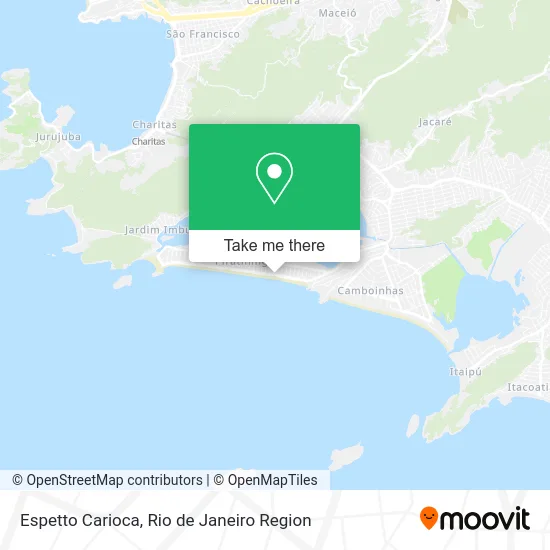 Espetto Carioca map