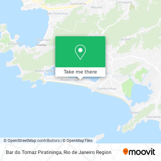 Bar do Tomaz Piratininga map