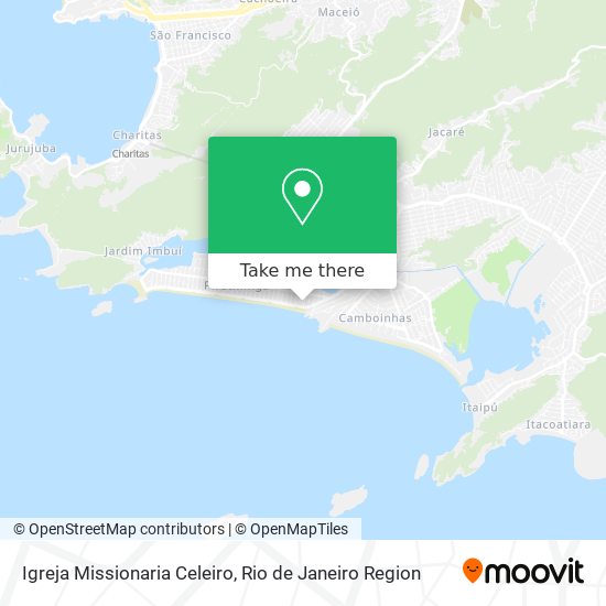 Igreja Missionaria Celeiro map