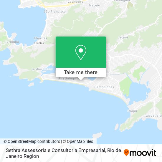 Sethra Assessoria e Consultoria Empresarial map