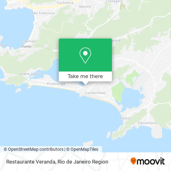 Mapa Restaurante Veranda