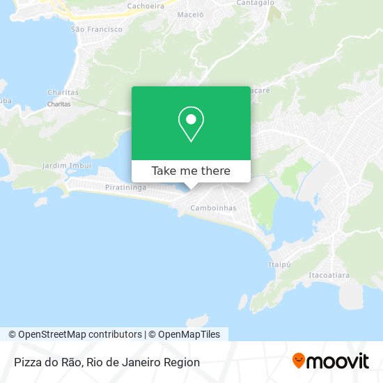 Pizza do Rão map