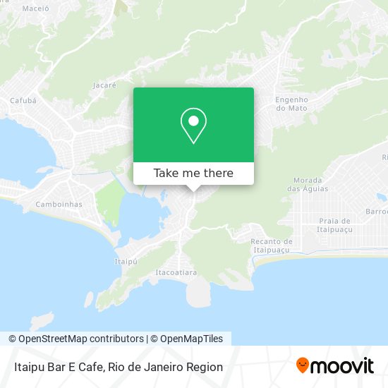 Itaipu Bar E Cafe map