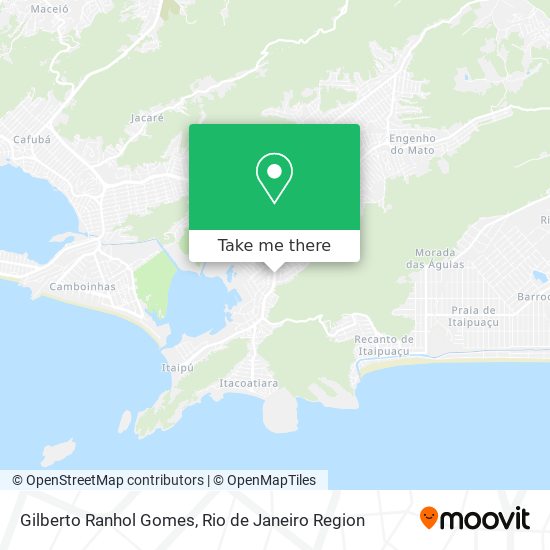 Gilberto Ranhol Gomes map