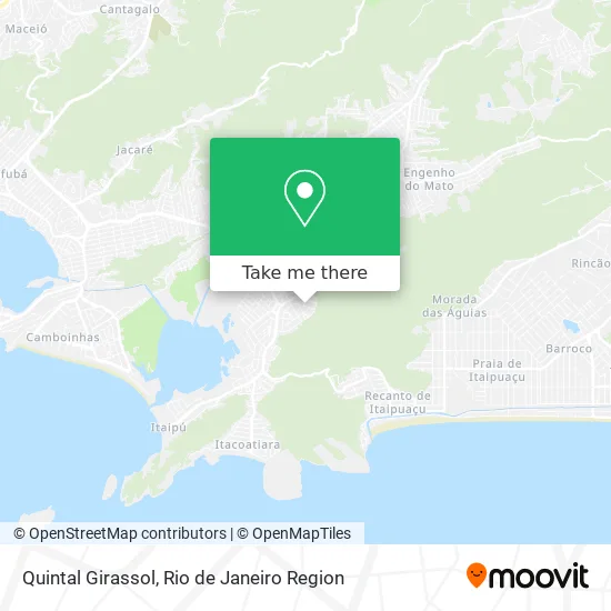 Quintal Girassol map