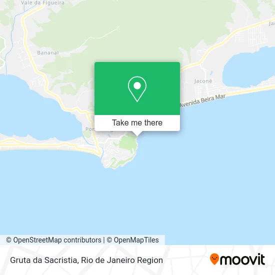 Gruta da Sacristia map