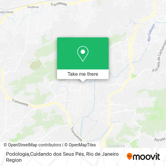 Podologia,Cuidando dos Seus Pés map
