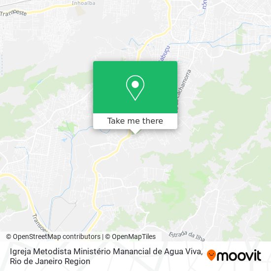 Igreja Metodista Ministério Manancial de Agua Viva map