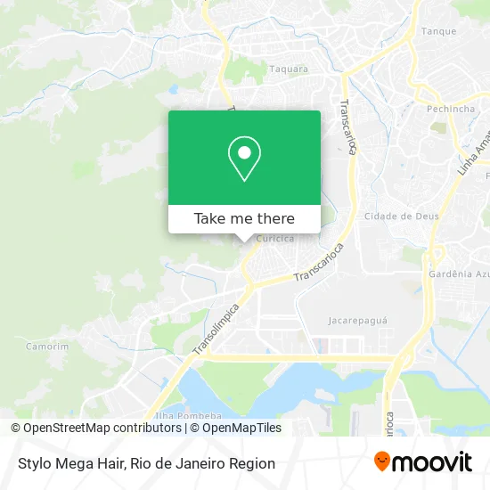 Stylo Mega Hair map