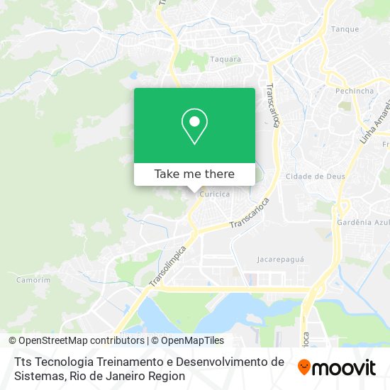 Tts Tecnologia Treinamento e Desenvolvimento de Sistemas map