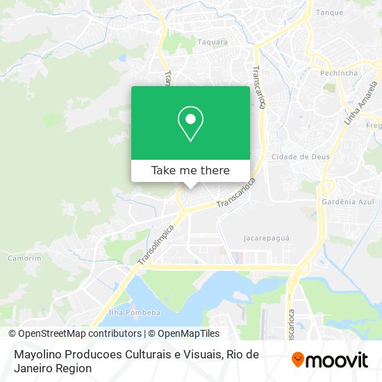 Mayolino Producoes Culturais e Visuais map