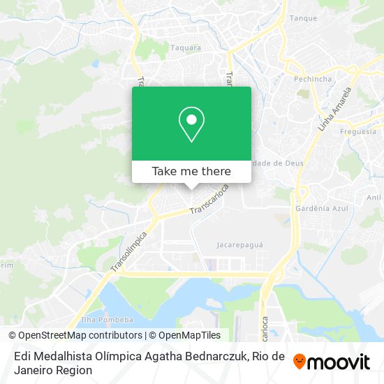 Mapa Edi Medalhista Olímpica Agatha Bednarczuk