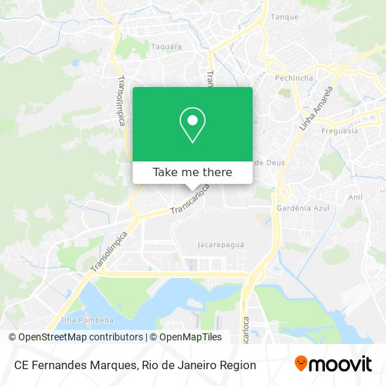 CE Fernandes Marques map