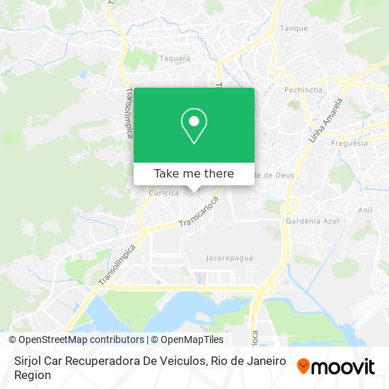 Sirjol Car Recuperadora De Veiculos map