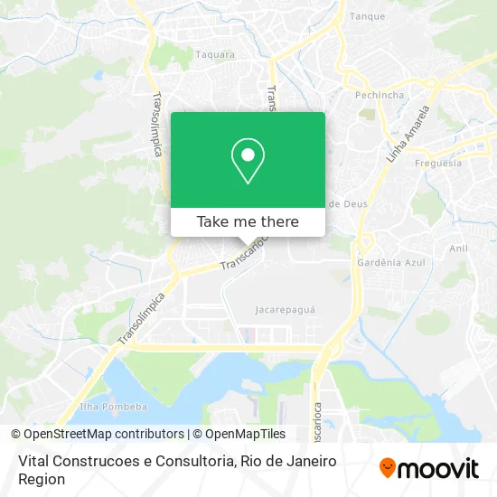 Vital Construcoes e Consultoria map