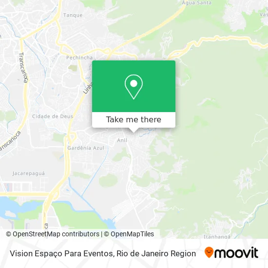 Vision Espaço Para Eventos map