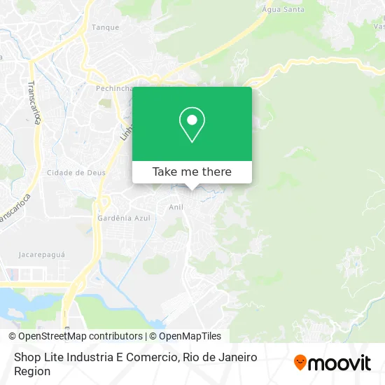 Shop Lite Industria E Comercio map