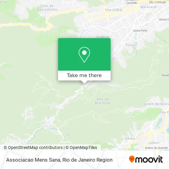 Associacao Mens Sana map