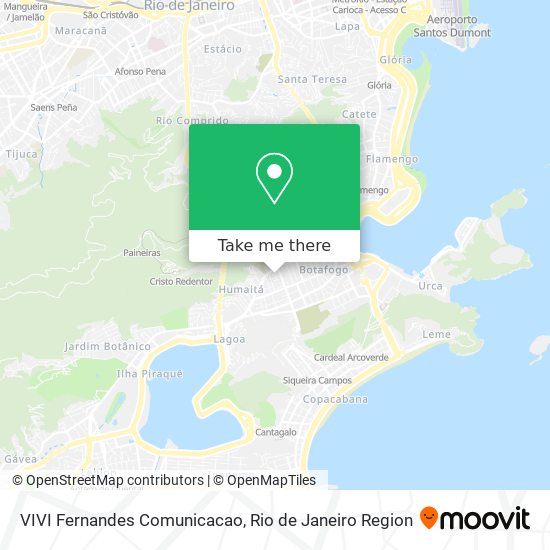 Mapa VIVI Fernandes Comunicacao