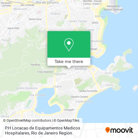 P.H Locacao de Equipamentos Medicos Hospitalares map